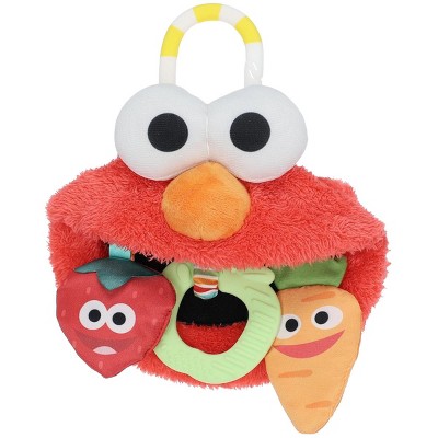 Sesame Street Elmo 8 Inch Soft Activity Teether Toy Target