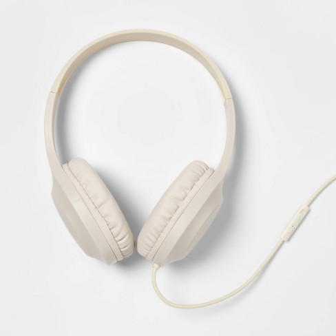 Heyday™ Wired On-ear Headphones - White : Target