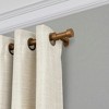Elrene Serena 1" Window Drapery Single Curtain Rod with Contemporary Cap Finial - Elrene Home Fashions - 2 of 4