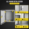COZONY NEMA 4X Waterproof Steel Electrical Box, IP66 Dustproof, Outdoor/Indoor Electrical Junction Box, Lockable Junction Box - 4 of 4