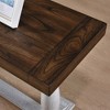 Sofa Tabe 30inch height pedestal table leg Farmhouse Design Retro Design Living room - 3 of 4