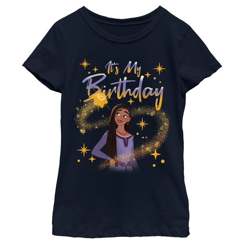Girl's Wish Asha It's My Birthday T-Shirt, 1 of 5