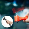 Unique Bargains Car Safety Hammer 8.86"x3.11"x1.22" Black 1 Pc - 2 of 4