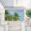 Stupell Industries Tropical Palms Overlooking Ocean Printed Outdoor Door Mat, design by Seven Trees Design, 18"x30" - 4 of 4