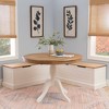 Tobin Backless Breakfast Corner Nook Set - Linon - 2 of 4