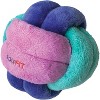 fouFit FouFouBrands Hide n Seek Knotted Snuffle Ball Treat Dispensing Nosework Toy for Dogs - Pink/Green/Purple(Small) - 2 of 3