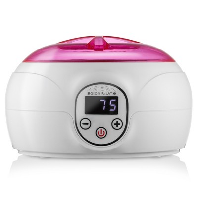 Electric Wax Warmer for Hair Removal - Pink by Salon Sundry, 7.25