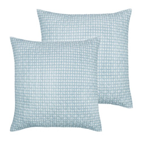 Angelica Spring Medallion Quilted Euro Shams - 2pk - Levtex Home : Target
