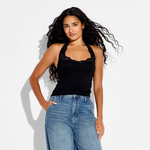 Top halter de encaje para mujer - Wild Fable™ 2