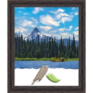 Amanti Art Rustic Pine Narrow Wood Picture Frame - 1 of 4