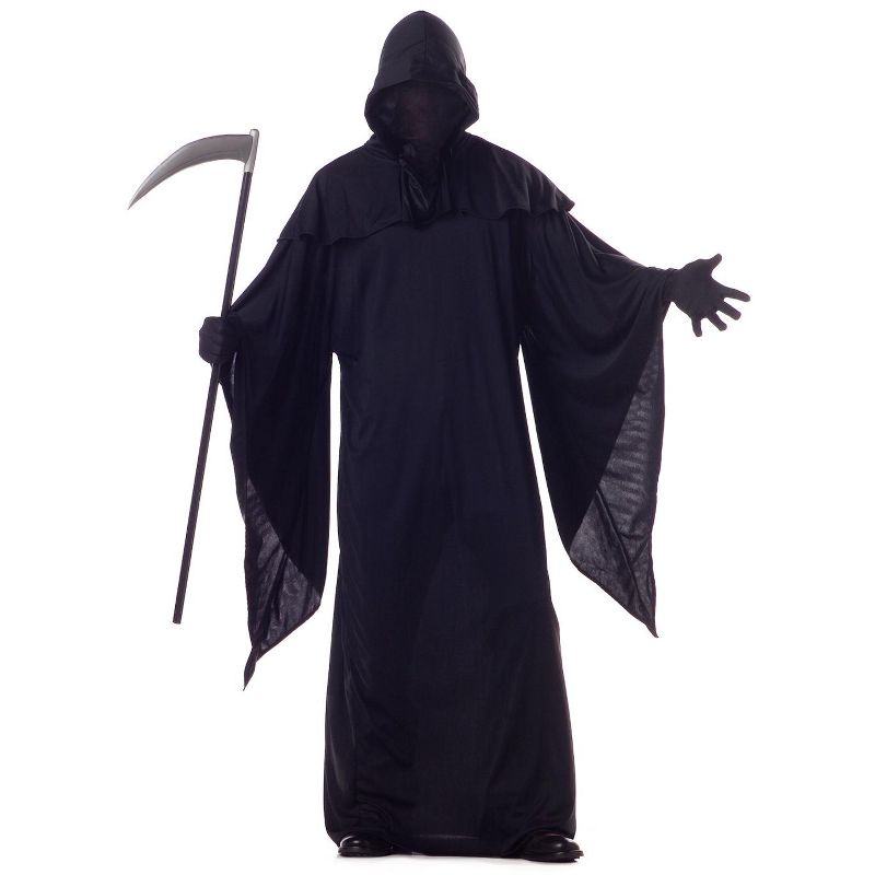 California Costumes Horror Robe Men's Costume (Black), 1 of 2