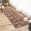Nasitip Modern Geometric Plaid Area Rugs for Living Room Soft Low Pile Non-Sliping, Machine Washable - 2 of 4