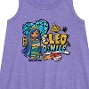 - Monster High - Cleo Denile Graphic Sleeveless Aline Dress - 2 of 2