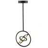 Artcraft Lighting Trilogy 1 - Light Pendant in  Black/Gold - 4 of 4