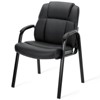 Wooakway PU Leather Conference Room Reception Chairs with Padded Arms - 2 of 4