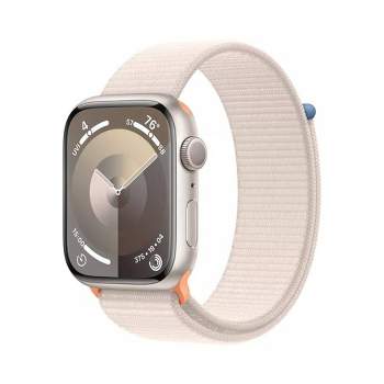 Apple Watch Nike Series 7 Gps, 45mm Starlight Aluminum Case With 