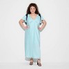 Women's Flutter Short Sleeve Maxi A-Line Dress - Wild Fable™ - 2 of 4
