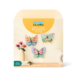 3ct Gem Art Butterfly 3D Decor Craft Kit - Mondo Llama™ : Target