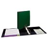 Avery Durable Binder with Slant Rings 11 x 8 1/2 2" Green 27553 - 2 of 4