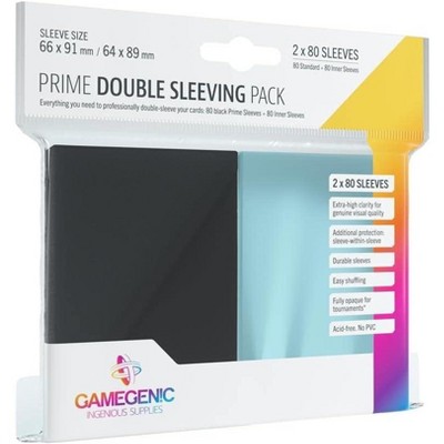 GAMEGENIC Gamegenic: Matte Sleeves: Prime Double Sleeving Pack