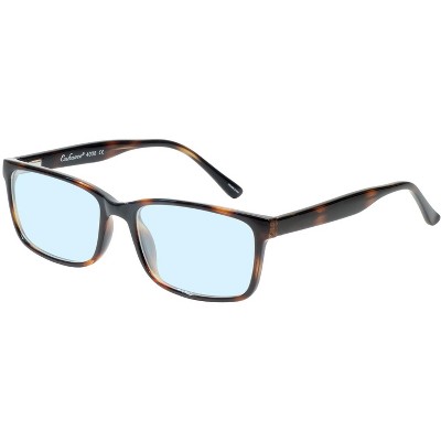 Enhance BIG&TALL EN4038 Men Blue Light Eyeglasses Classic Tortoise Brown Gold 60mm +0.25 Custom Lens Non-Refundable