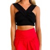 Women's Just Perfect Ribbed Top - day + moon - 3 of 4