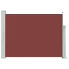 vidaXL Patio Retractable Side Awning 47.2 in.x196.9 in. Brown - 2 of 4