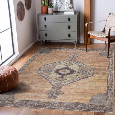 Hauteloom Medinah Washable Area Rug