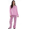 Just Love Ultra-Soft Womens Pajama Pant Set with Nightgown & Matching Socks  Luxurious Sleepwear - 2 of 4