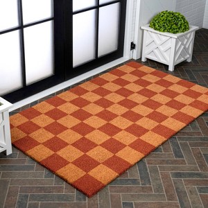 JONATHAN Y Peater Classic Casual Commercial Natural Coir Area Rug - 1 of 4