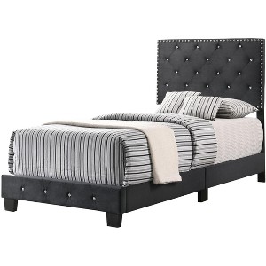 Passion Furniture Suffolk Twin Panel Bed - 1 of 4