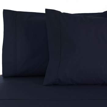 530 Thread Count Solid 2 Piece Cotton Luxury Premium Pillowcase Set by Blue Nile Mills