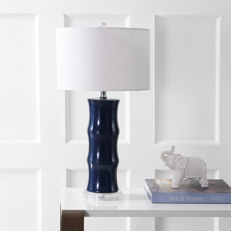 26.5" Ceramic Tiki Table Lamp (Includes Energy Efficient Light Bulb) - JONATHAN Y, 4 of 7
