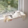 Mewoofun Cat Window Perch Lounge Mount Hammock Window Seat Bed Shelves for Indoor Cats No Drilling No Suction Cup - 2 of 4