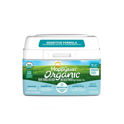 organic infant formula