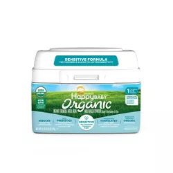 HappyBaby Sensitive Organic Powder Infant Formula - 21oz