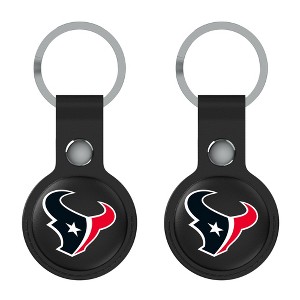 Keyscaper NFL AFC Teams Insignia Black Airtag Holder 2-Pack - 1 of 4