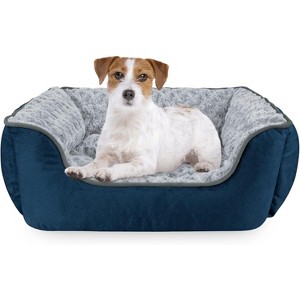 Rectangle Dog Bed for Large Medium Small Dogs - Washable Orthopedic Sofa Bed, Soft Breathable Puppy & Pet Cuddler - 1 of 4