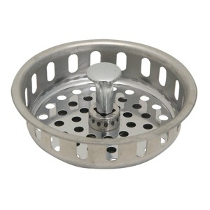 Keeney  3-1/2 In. Stainless Steel Adjustable Post Basket Strainer Stopper K22025 - 1 of 1