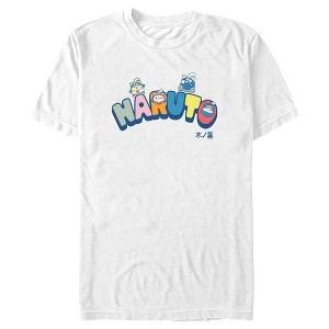 Men's Naruto Nyaruto Kawaii Logo T-Shirt - 1 of 4