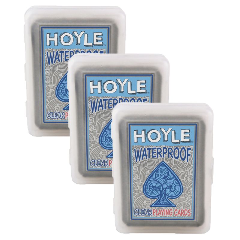 Hoyle Waterproof Playing Cards, 3 Decks, 1 of 3