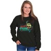 PACMAN Halloween Video Game Ghostly Fun Sweatshirt for Men or Women Brisco Brands - 2 of 4