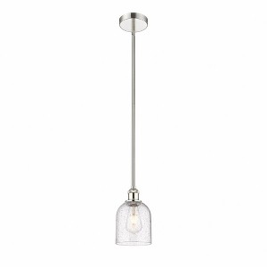 Bella - 1 Light Stem Hung Mini Pendant In Industrial Style-9 Inches Tall and 5.5 Inches Wide - 1 of 1