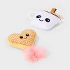 Valentines Coffee and Waffle Cat Plush Toy Set - 2pc - Boots & Barkley™ - 3 of 3