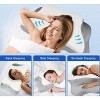 LISM Contour Bed Pillow,Adjustable Bed Memory Foam Pillows for Side Back Stomach Sleeper - 4 of 4