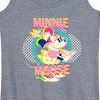 Women's - Disney - Minnie Circle Frame Graphic Racerback Tank - 2 of 4