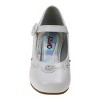 Josmo Girls' Patent Mary Jane Dress Shoes with Adjustable Hook and Loop Closure - Perfect for Weddings, Parties, and Special Occasions (Little Kid) - 4 of 4