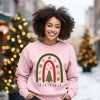 Simply Sage Market Women's Graphic Sweatshirt Boho Fa La La Rainbow - 2 of 4