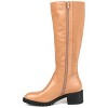Journee Collection Womens Morgaan Stacked Heel Knee High Boots - 2 of 4