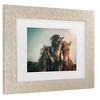 Trademark Fine Art - Marcus Hennen Family Portrait Matted Framed Art - 3 of 4